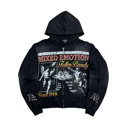 MIXED EMOTION Broken wings Hoodie