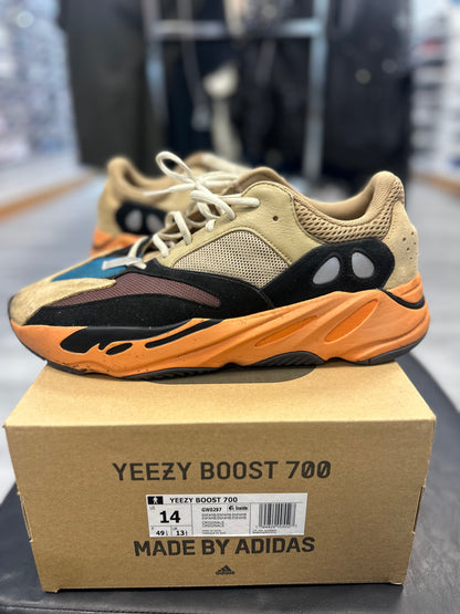 *USED* adidas Yeezy Boost 700 Enflame Amber