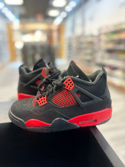 *USED* Jordan 4 Retro Red Thunder