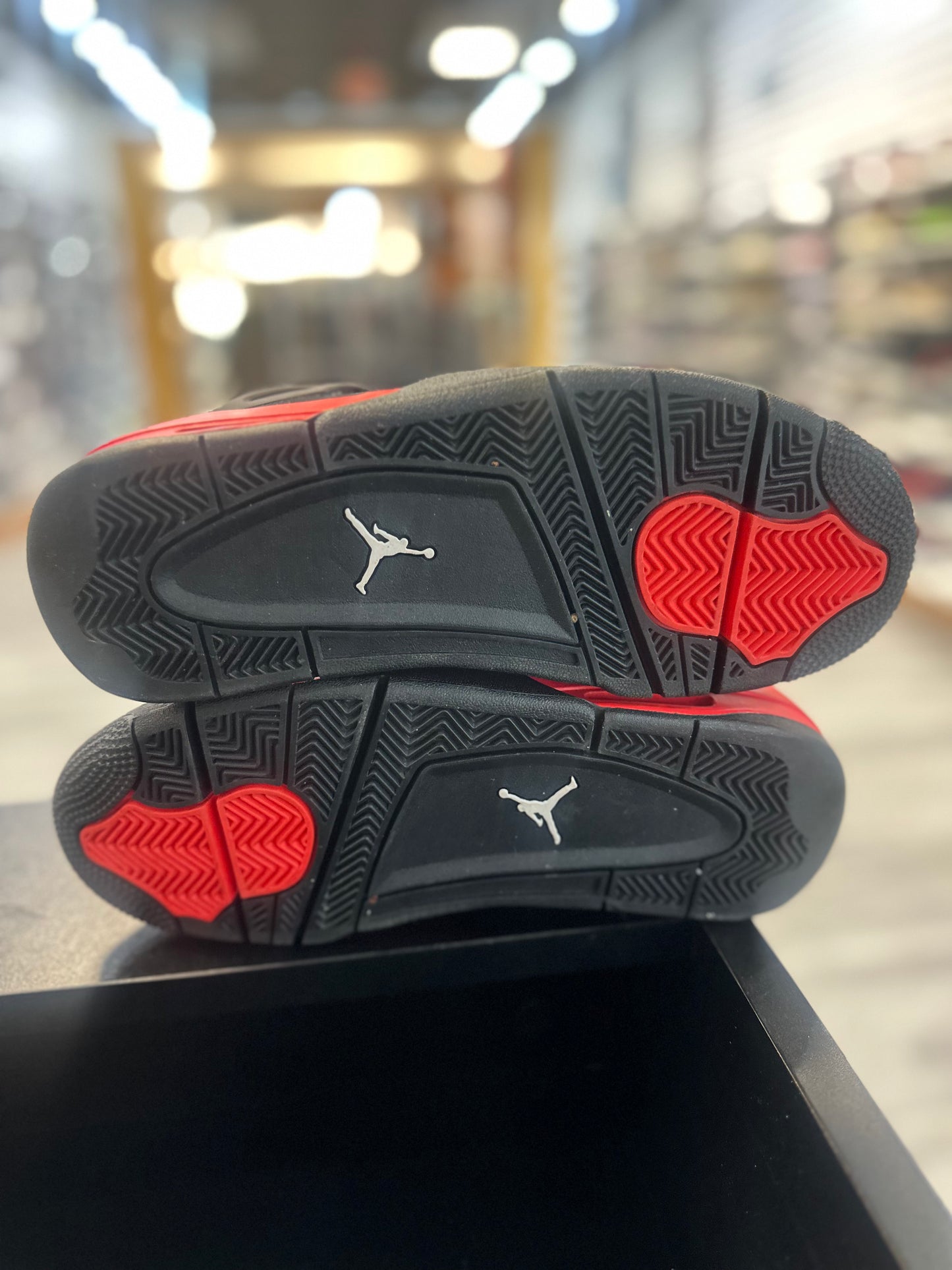 *USED* Jordan 4 Retro Red Thunder
