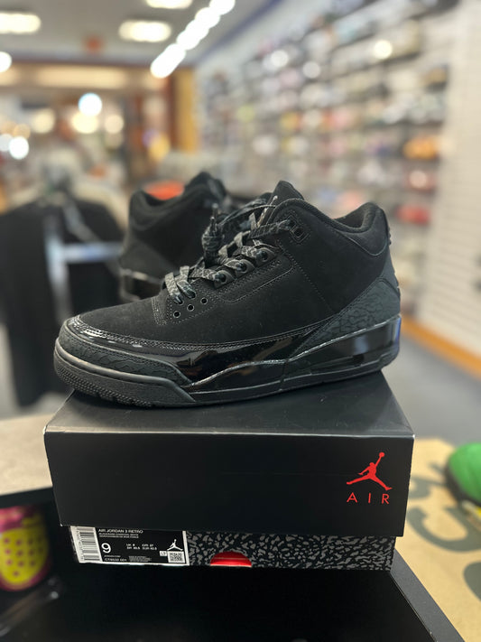 *USED* Jordan 3 Retro Black Cat (2025)