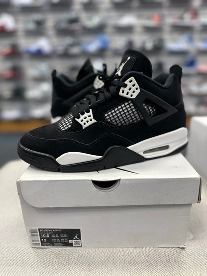 *USED* Jordan 4 Retro White Thunder