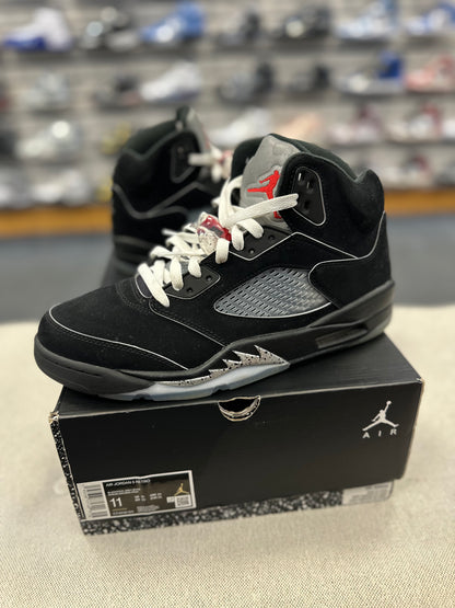 *USED* Jordan 5 Retro OG Black Metallic Reimagined