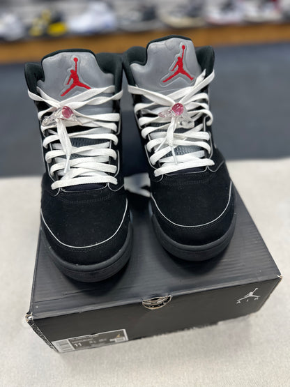 *USED* Jordan 5 Retro OG Black Metallic Reimagined