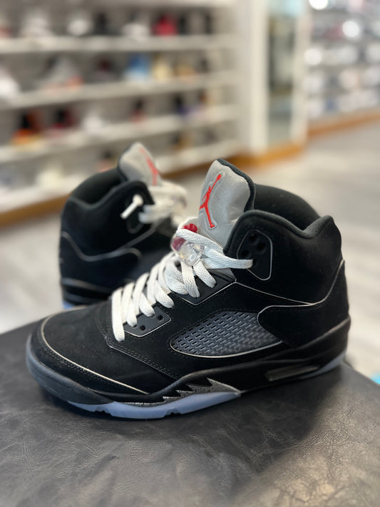 *USED* Jordan 5 Retro OG Black Metallic Reimagined