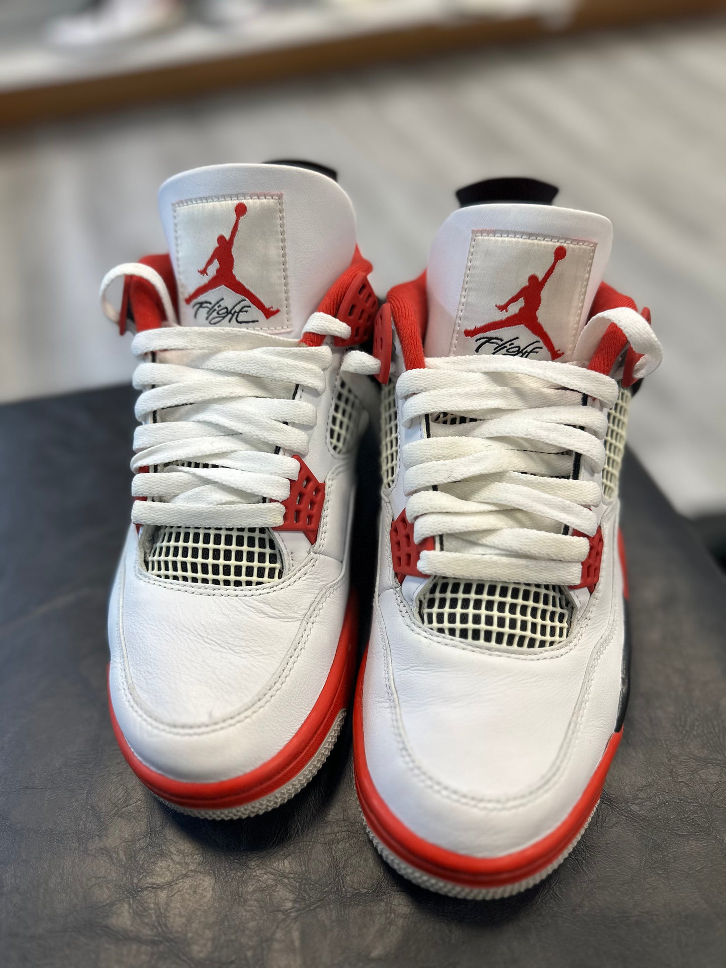 *USED* Jordan 4 Retro Fire Red (2020)