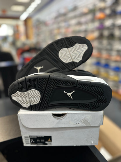 *USED* Jordan 4 Retro White Thunder (GS)