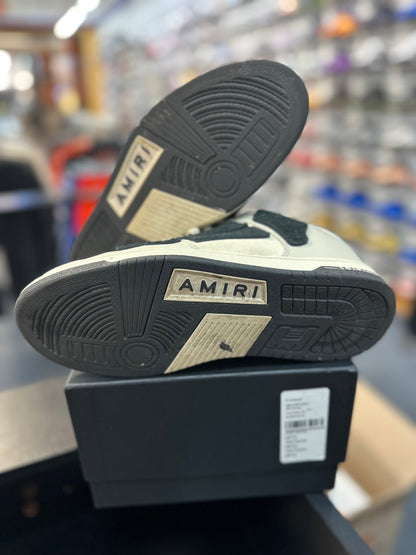 *USED* Amiri Skeleton White/Black Shoe