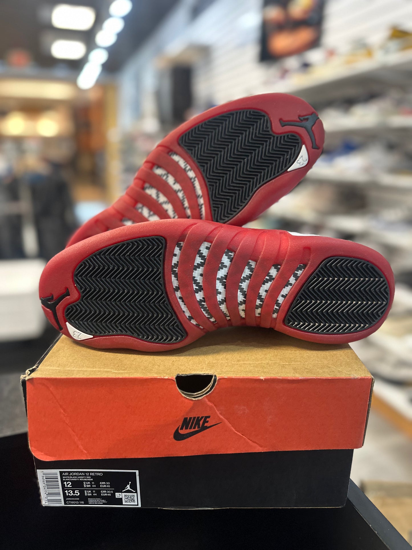 *USED* Jordan 12 Retro Cherry (2023)