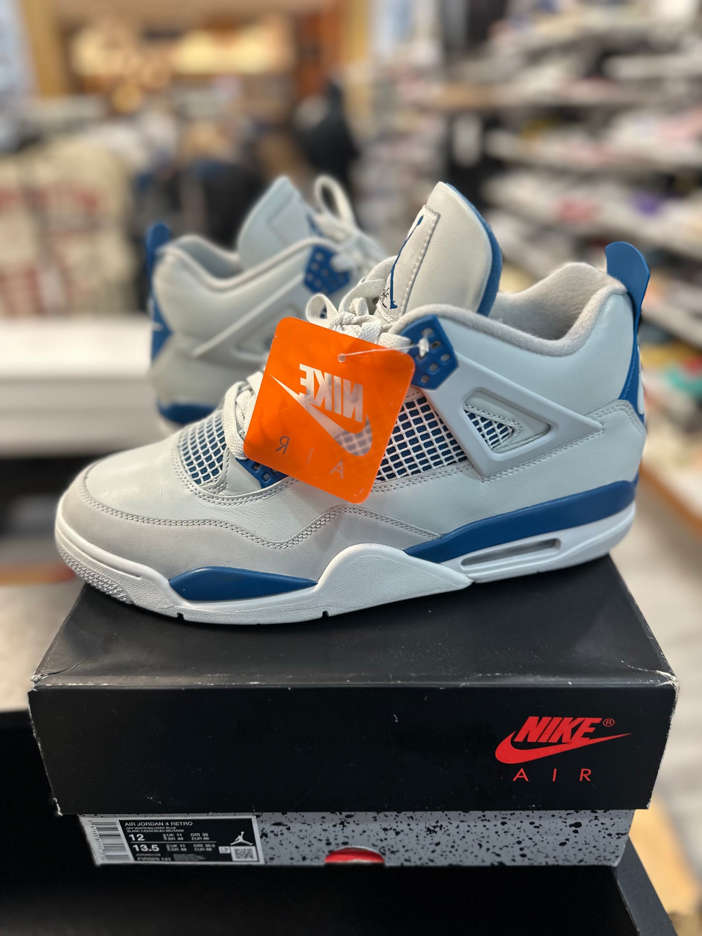 *USED* Jordan 4 Retro Military Blue (2024)