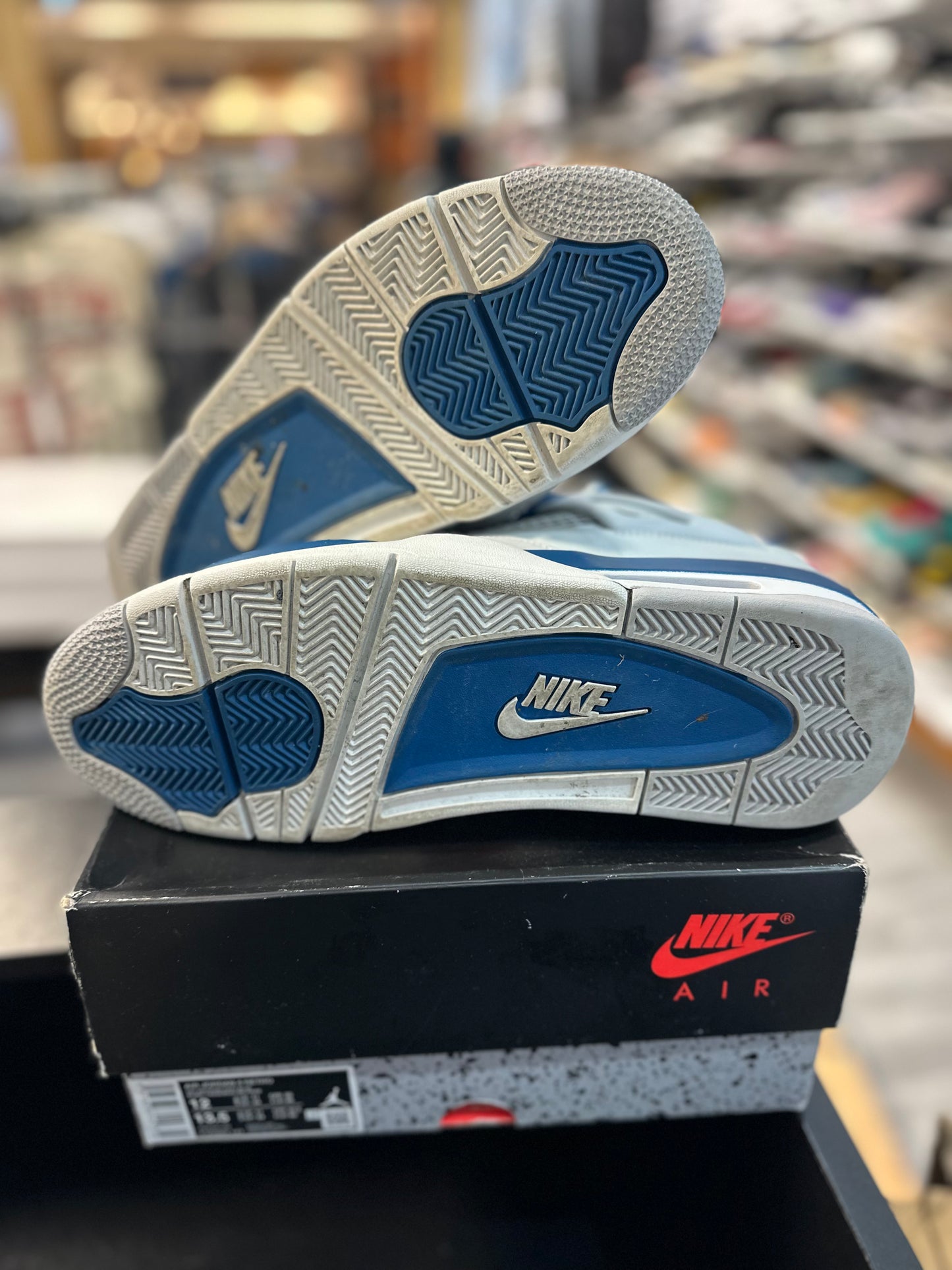 *USED* Jordan 4 Retro Military Blue (2024)