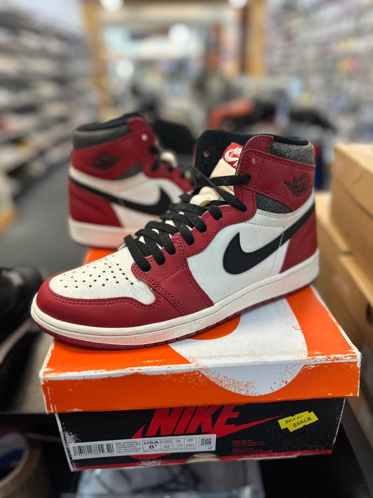 *USED* Jordan 1 Retro High OG Chicago Lost and Found