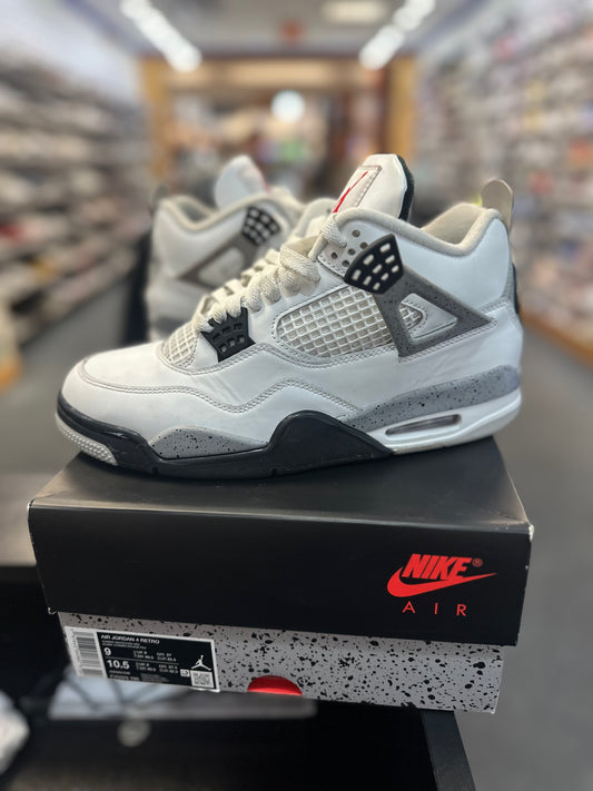 *USED* Jordan 4 Retro White Cement (2025)