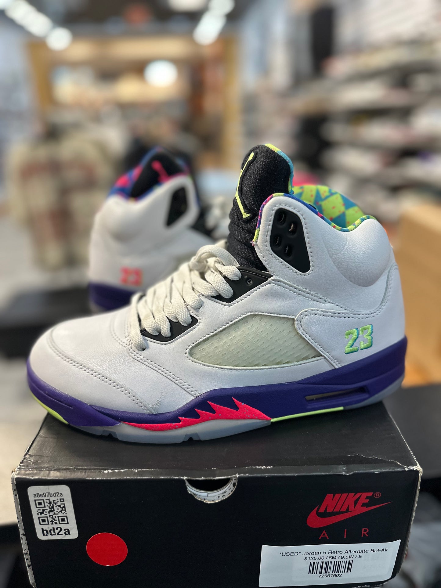 *USED* Jordan 5 Retro Alternate Bel-Air