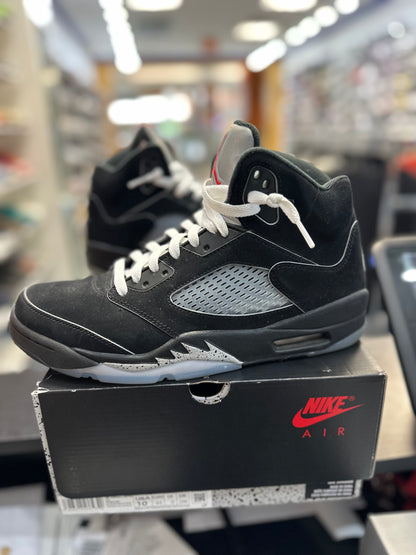 *USED* Jordan 5 Retro OG Black Metallic Reimagined