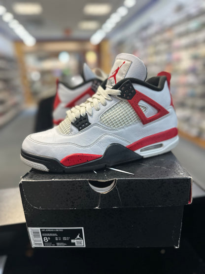 *USED* Jordan 4 Retro Red Cement