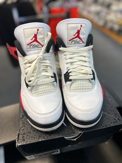 *USED* Jordan 4 Retro Red Cement