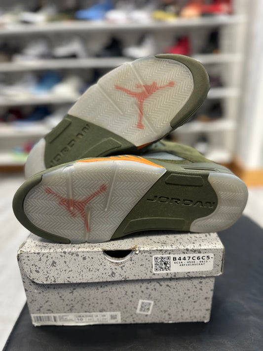 *USED* Jordan 5 Retro Olive (2024)