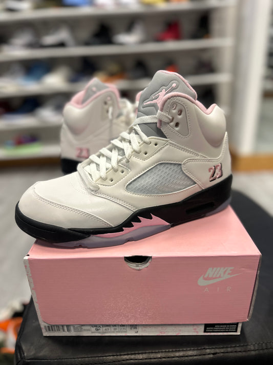 *USED* Jordan 5 Retro Medium Soft Pink