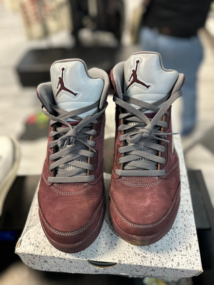 *USED* Jordan 5 Retro Burgundy (2023)