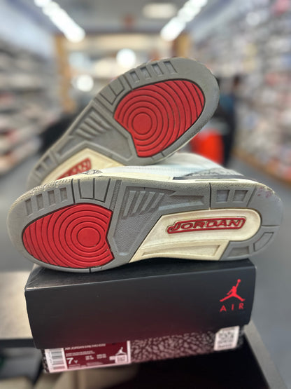 *USED* Jordan 3 Retro White Cement Reimagined (GS)
