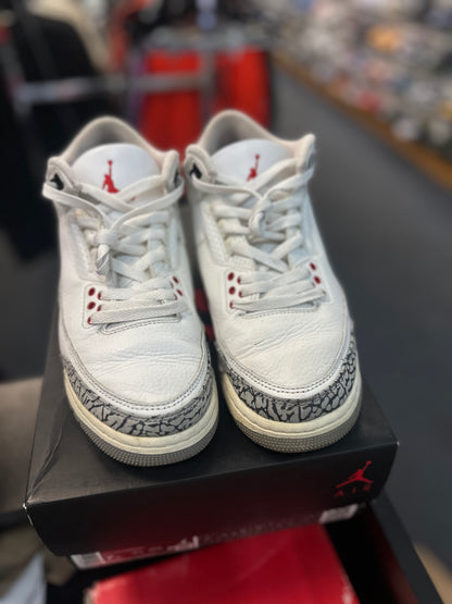*USED* Jordan 3 Retro White Cement Reimagined (GS)