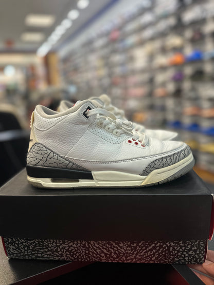 *USED* Jordan 3 Retro White Cement Reimagined (GS)