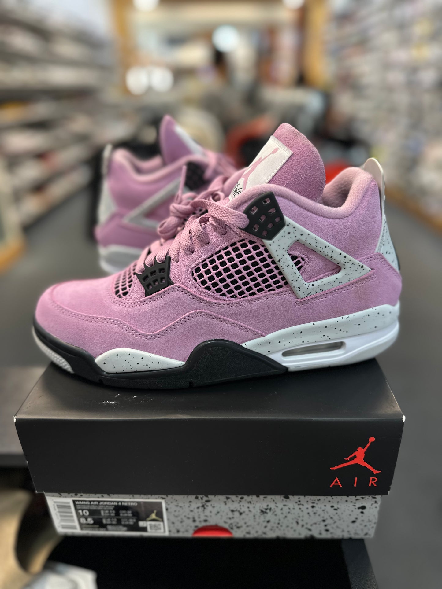 *USED* Jordan 4 Retro Orchid (Women's)