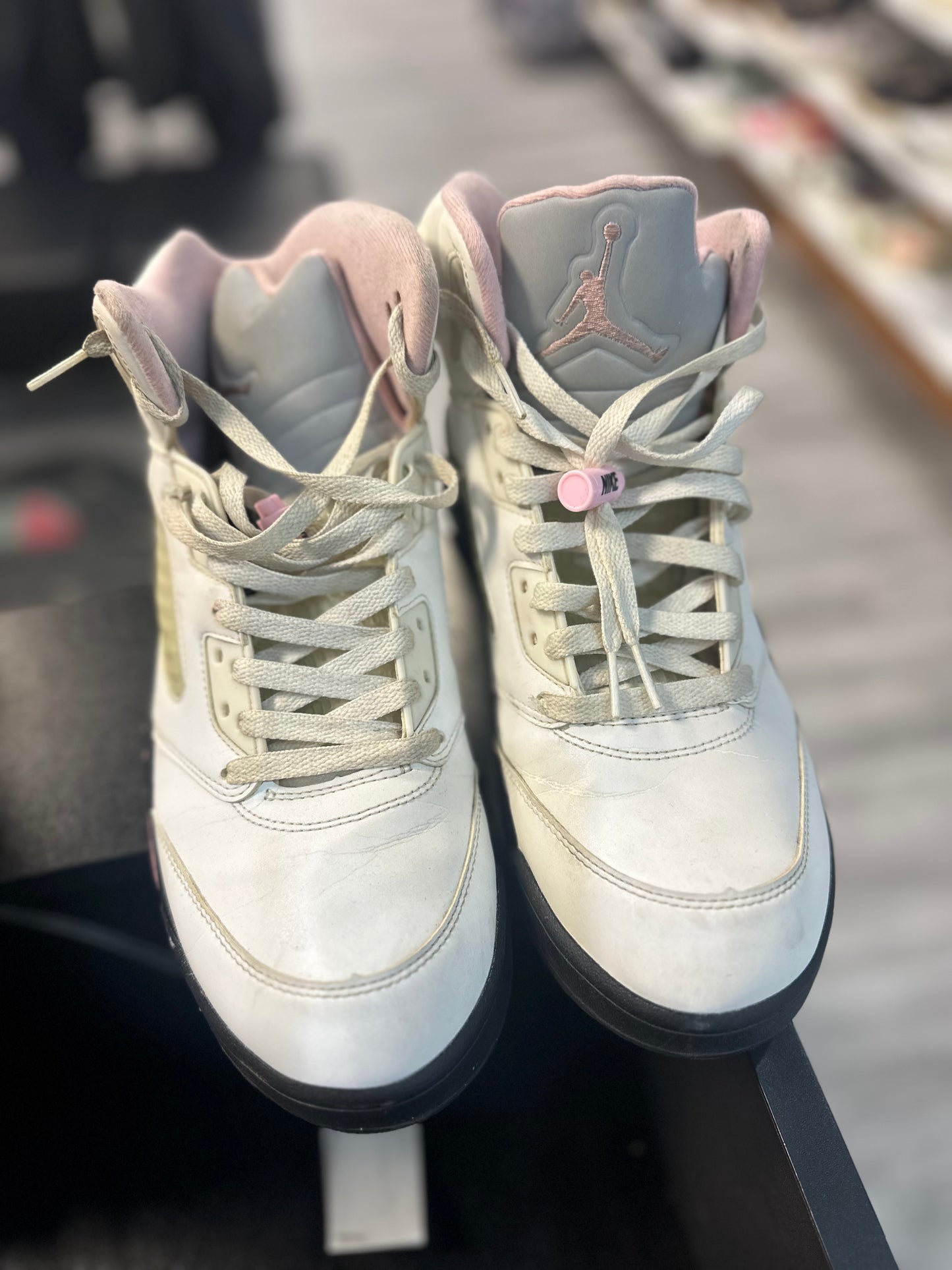 *USED* Jordan 5 Retro Medium Soft Pink