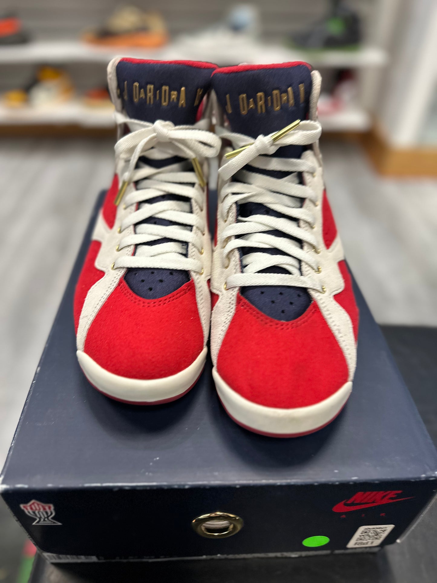 *USED* Jordan 7 Retro Trophy Room New Sheriff in Town