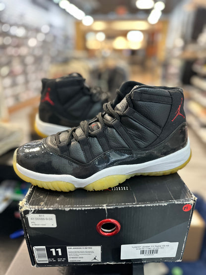 *USED* Jordan 11 Retro 72-10