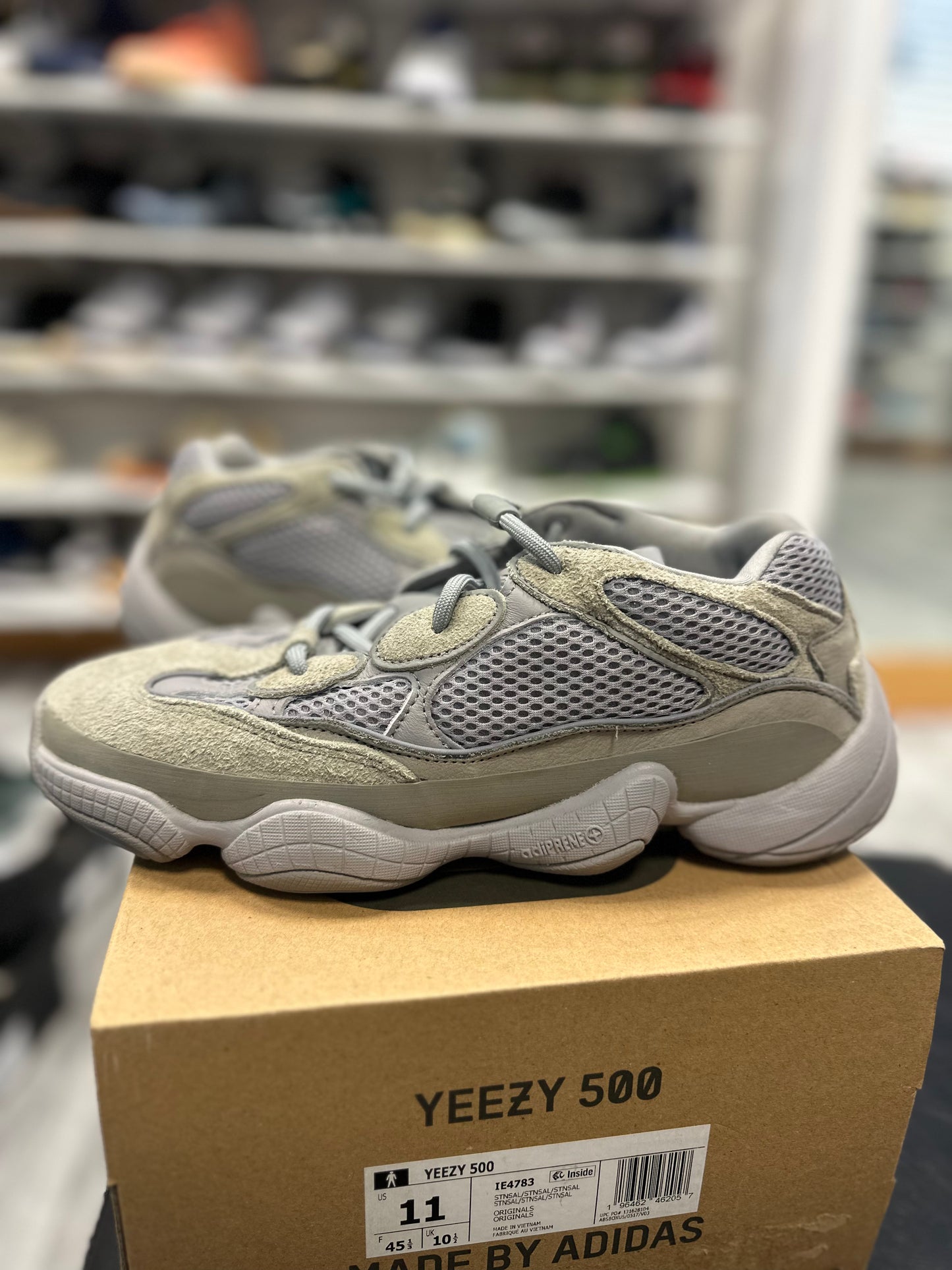 *USED* adidas Yeezy 500 Stone Salt