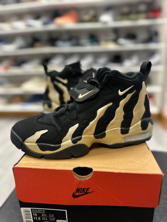 *USED* Nike Air DT Max '96 Black Vegas Gold