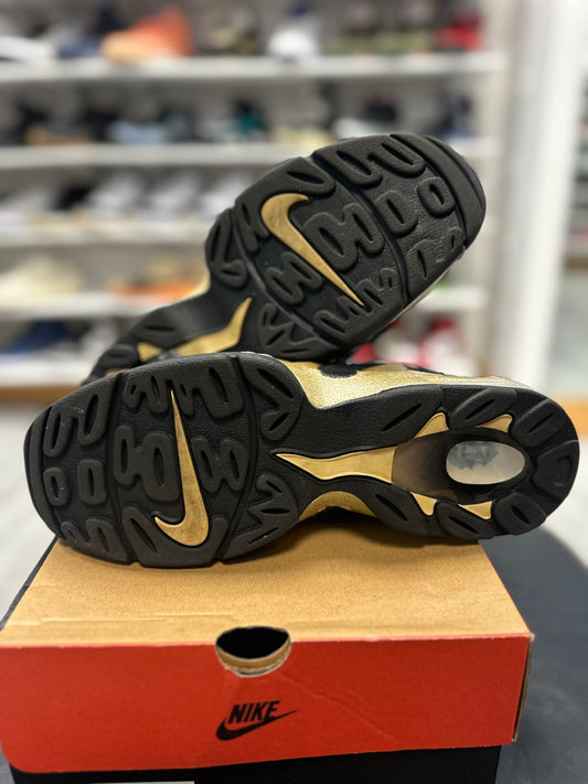 *USED* Nike Air DT Max '96 Black Vegas Gold