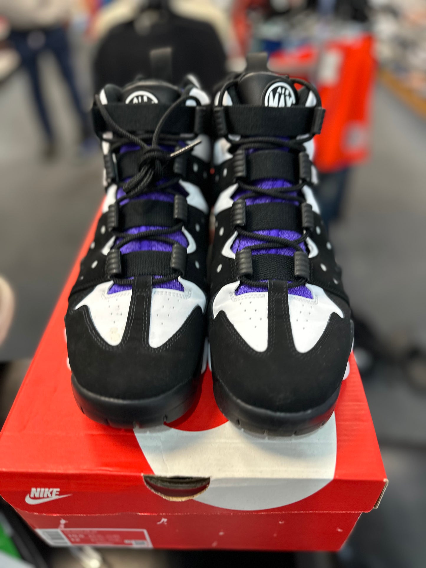 *USED* Nike Air Max 2 CB '94 Black White Purple
