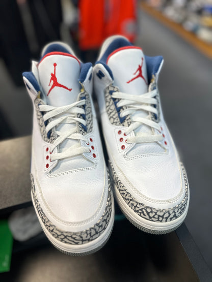 *USED* Jordan 3 Retro True Blue (2016)