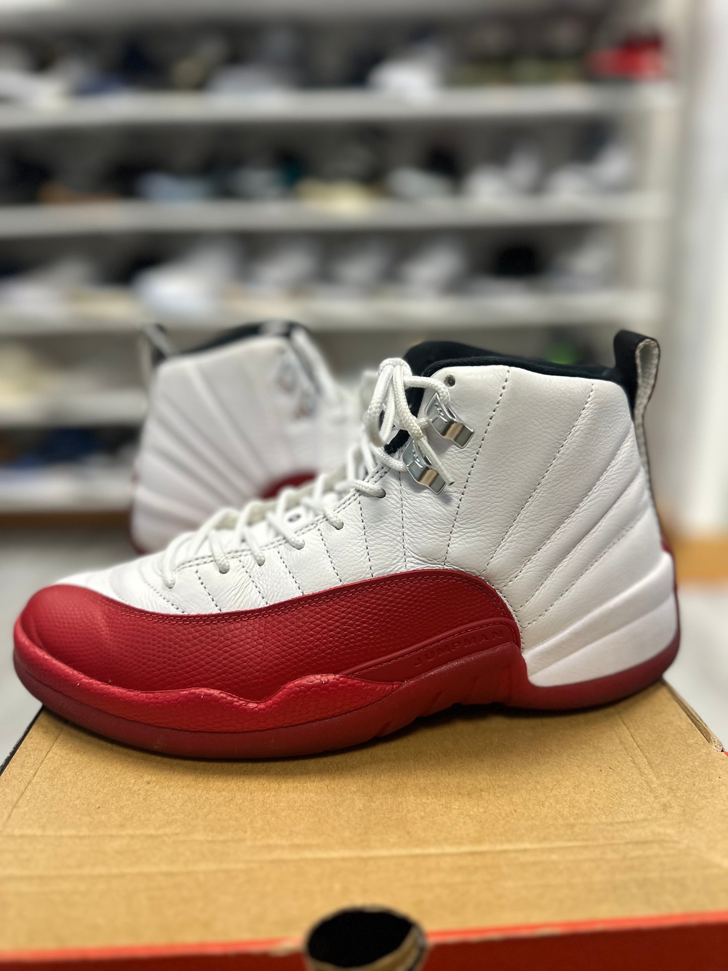 *USED* Jordan 12 Retro Cherry (2023)