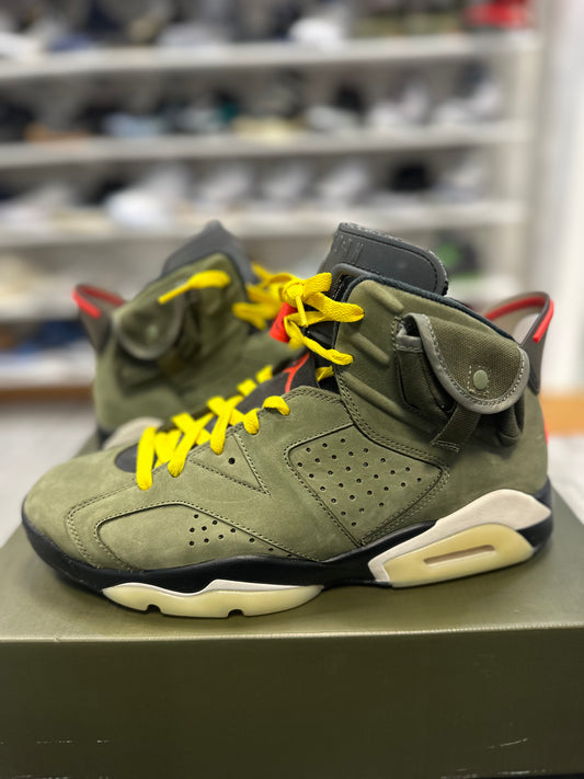*USED* Jordan 6 Retro Travis Scott