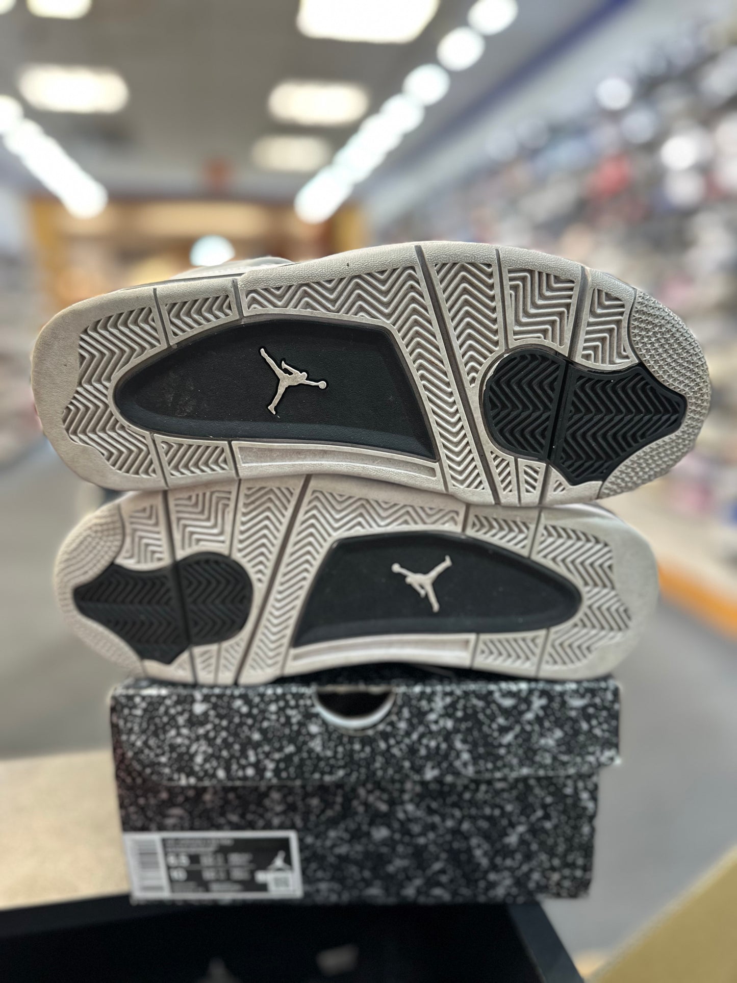 *USED* Jordan 4 Retro Military Black