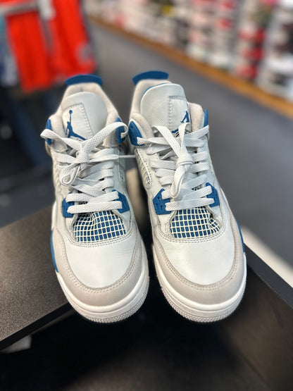 *USED* Jordan 4 Retro Military Blue (2024) (GS)
