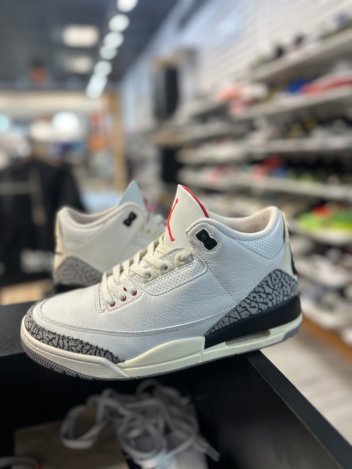 *USED* Jordan 3 Retro White Cement Reimagined