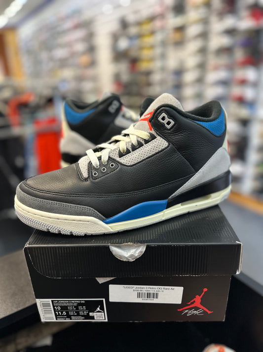 *USED* Jordan 3 Retro OG Rare Air