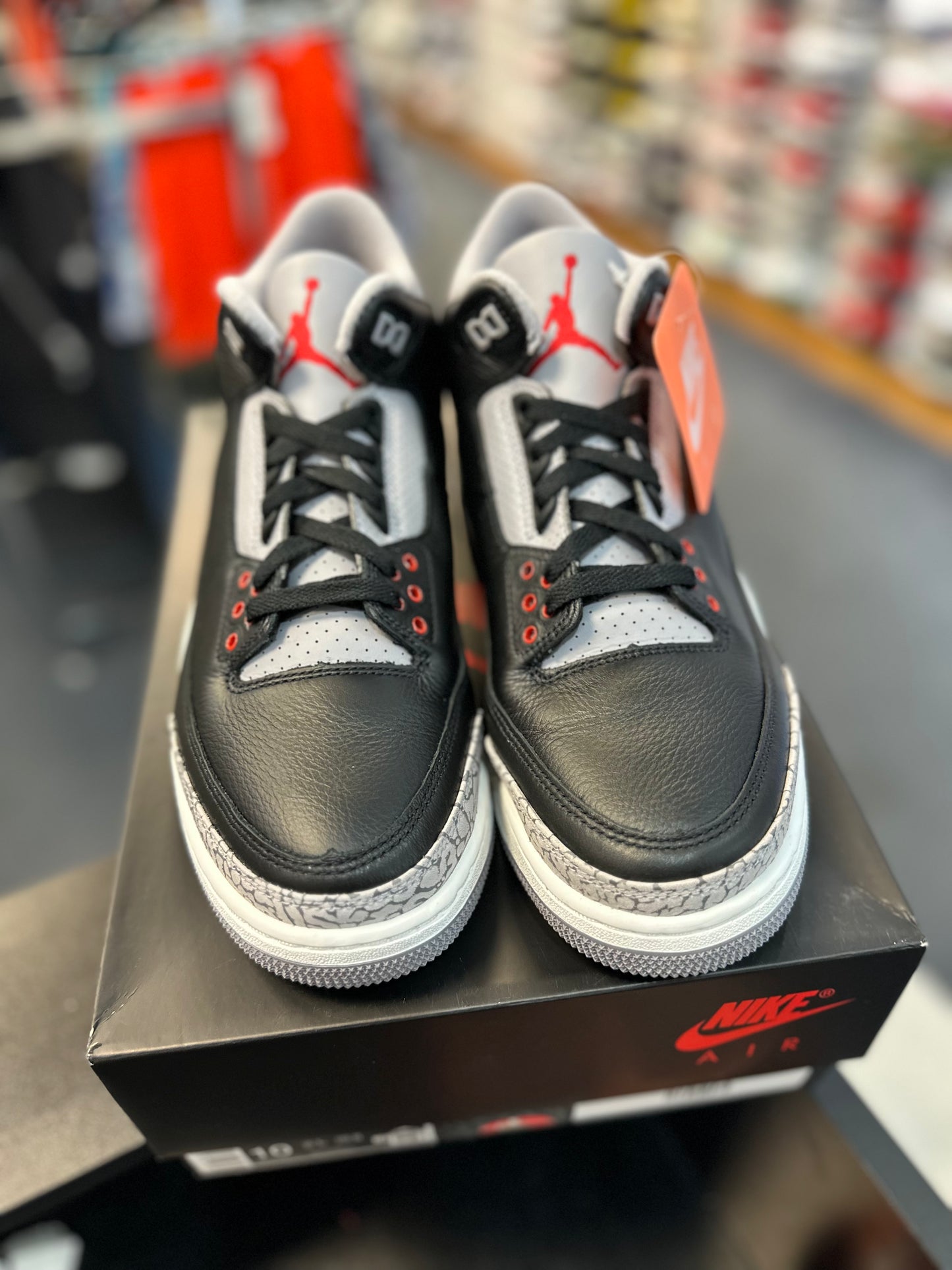 *USED* Jordan 3 Retro OG Black Cement (2024)
