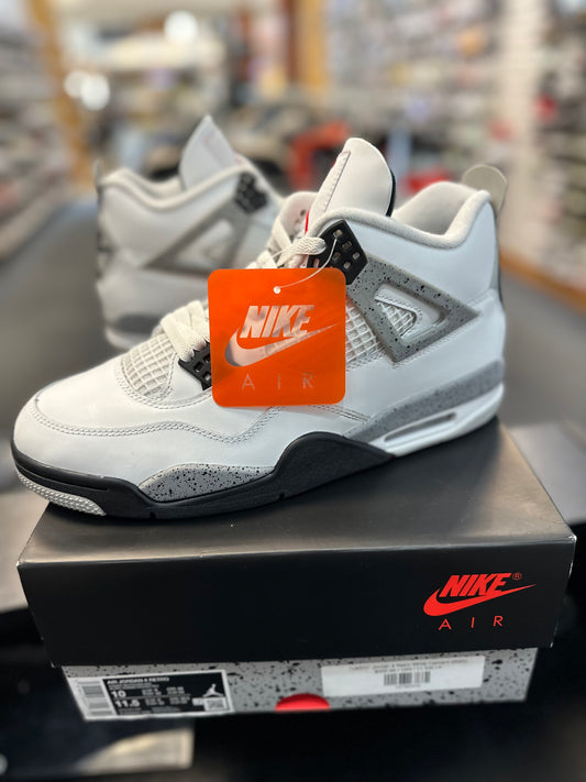 *USED* Jordan 4 Retro White Cement (2025)