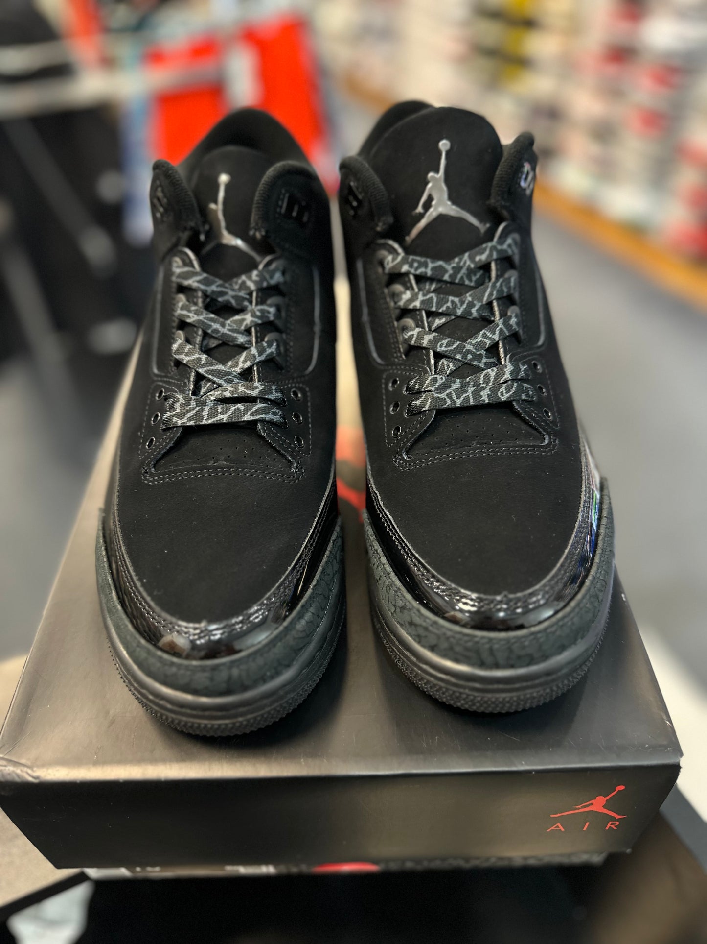 *USED* Jordan 3 Retro Black Cat (2025)