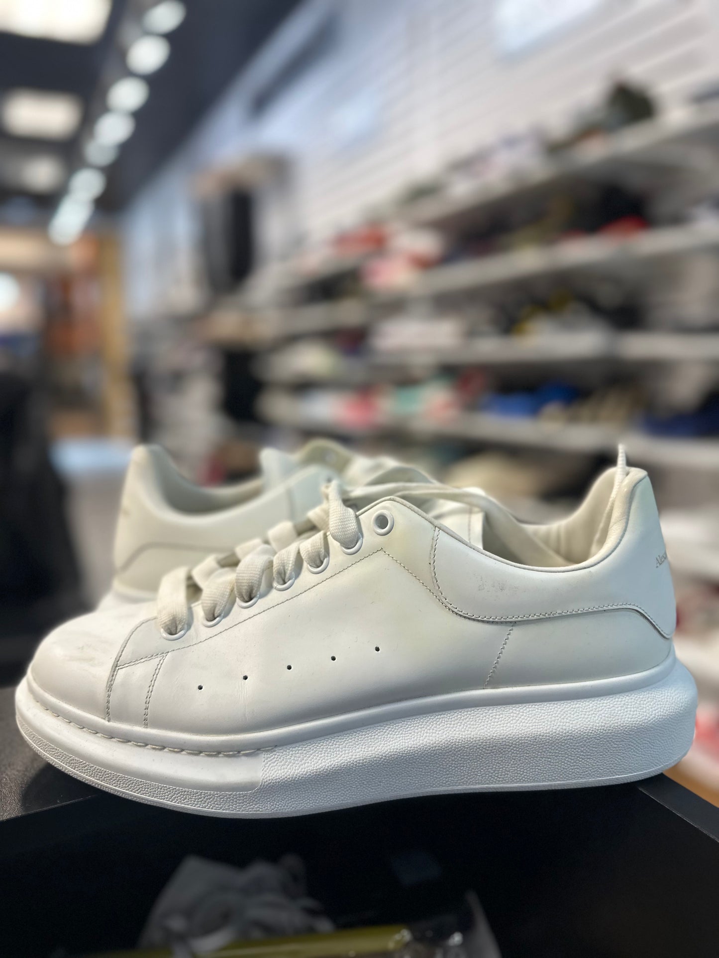 *USED* Alexander McQueen White Oversized
