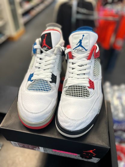*USED* Jordan 4 Retro What The