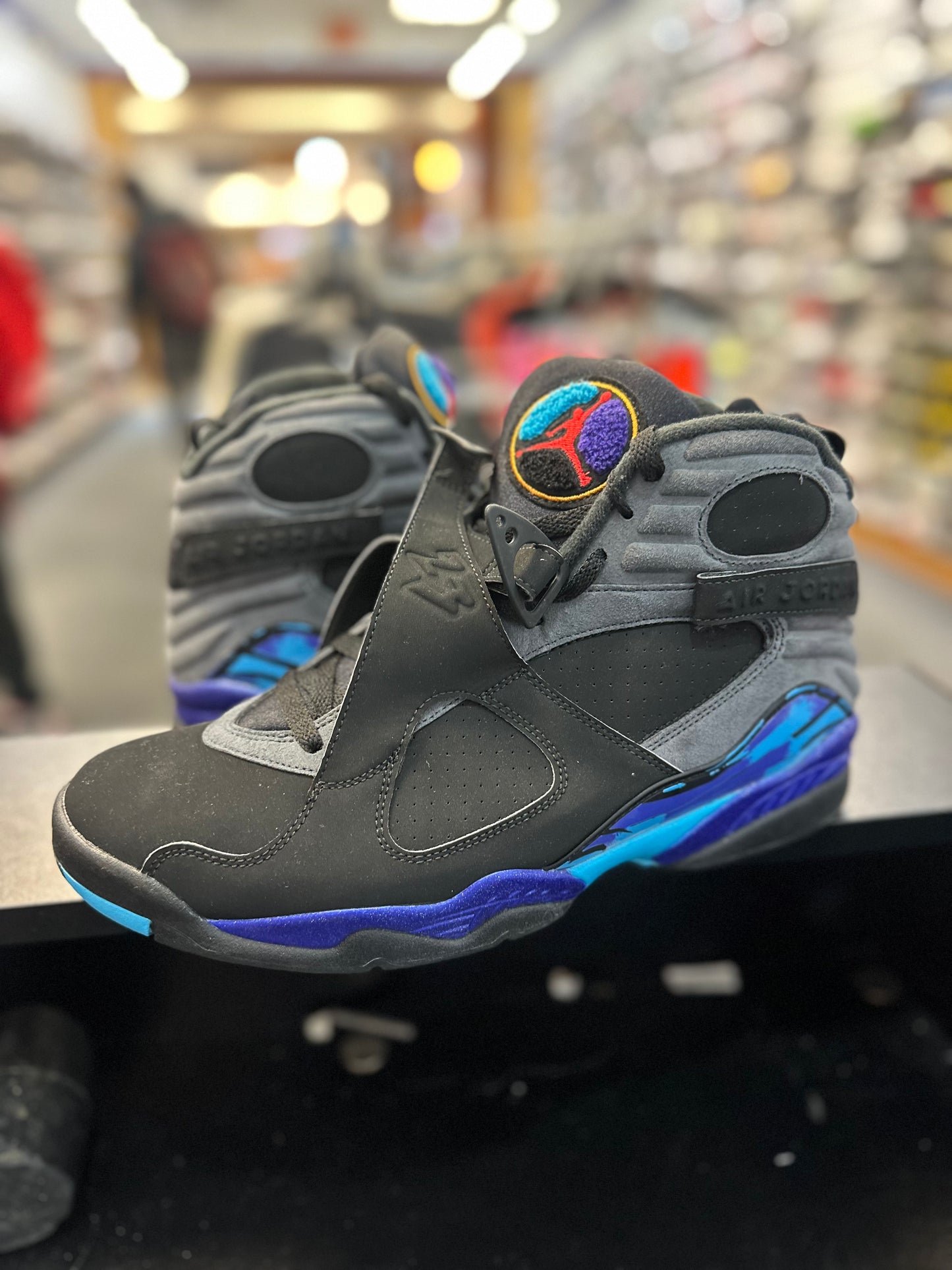 *USED* Jordan 8 Retro Aqua (2015)