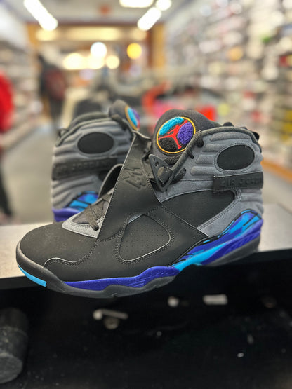 *USED* Jordan 8 Retro Aqua (2015)