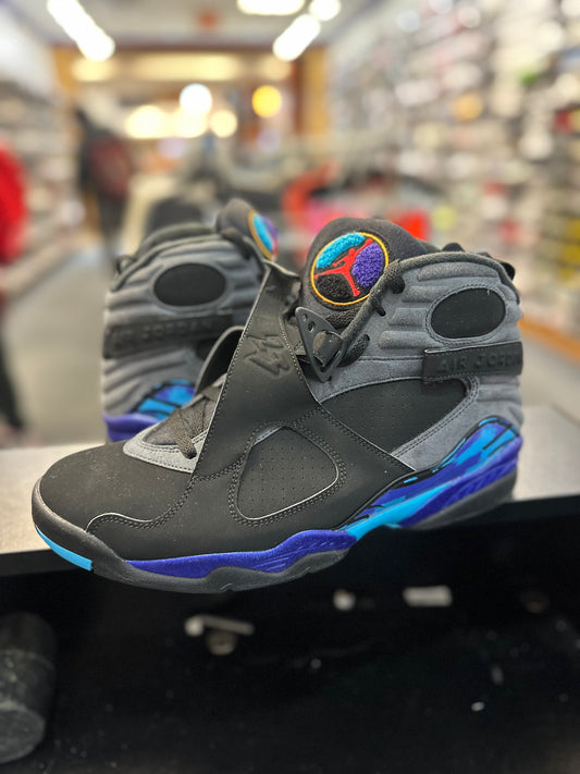*USED* Jordan 8 Retro Aqua (2015)